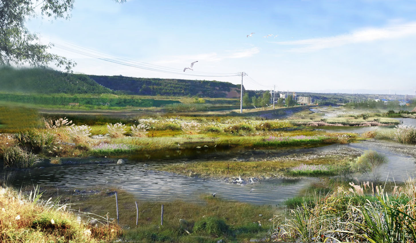 渭南市潼关县太峪河河道生态修复工程建